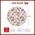 thumbnail image 2 of Sikiie Rose Flowers Nativity Christmas Tree Skirt, Jesus Christian Winter Holiday Tree Mat Decoration(30-48IN)36", 2 of 6