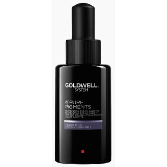 Pearl Blue , Goldwell System Pure Pigments (1.7 oz), hair scalp beauty - Pack of 2 w/ Sleek 3-in-1 Comb/Brush