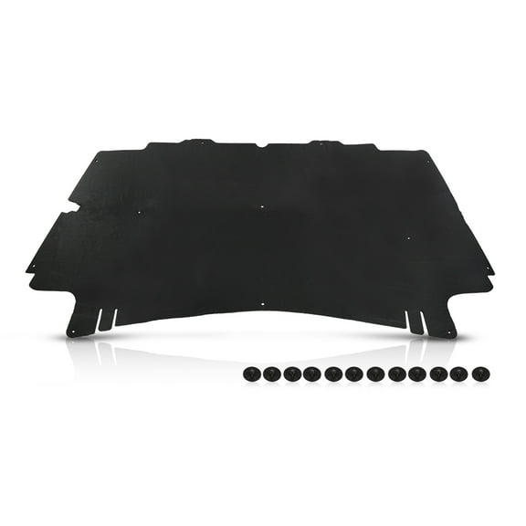 CROSSDESIGN Hood Insulation Pad 1/2" Heat Blanket & Clips Fit for Dodge Ram 2500 3500 2002-2009