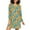 N571, variant on joogoo Giraffe Pattern Pattern Women's Long Sleeve Nightgown Sleepwear L