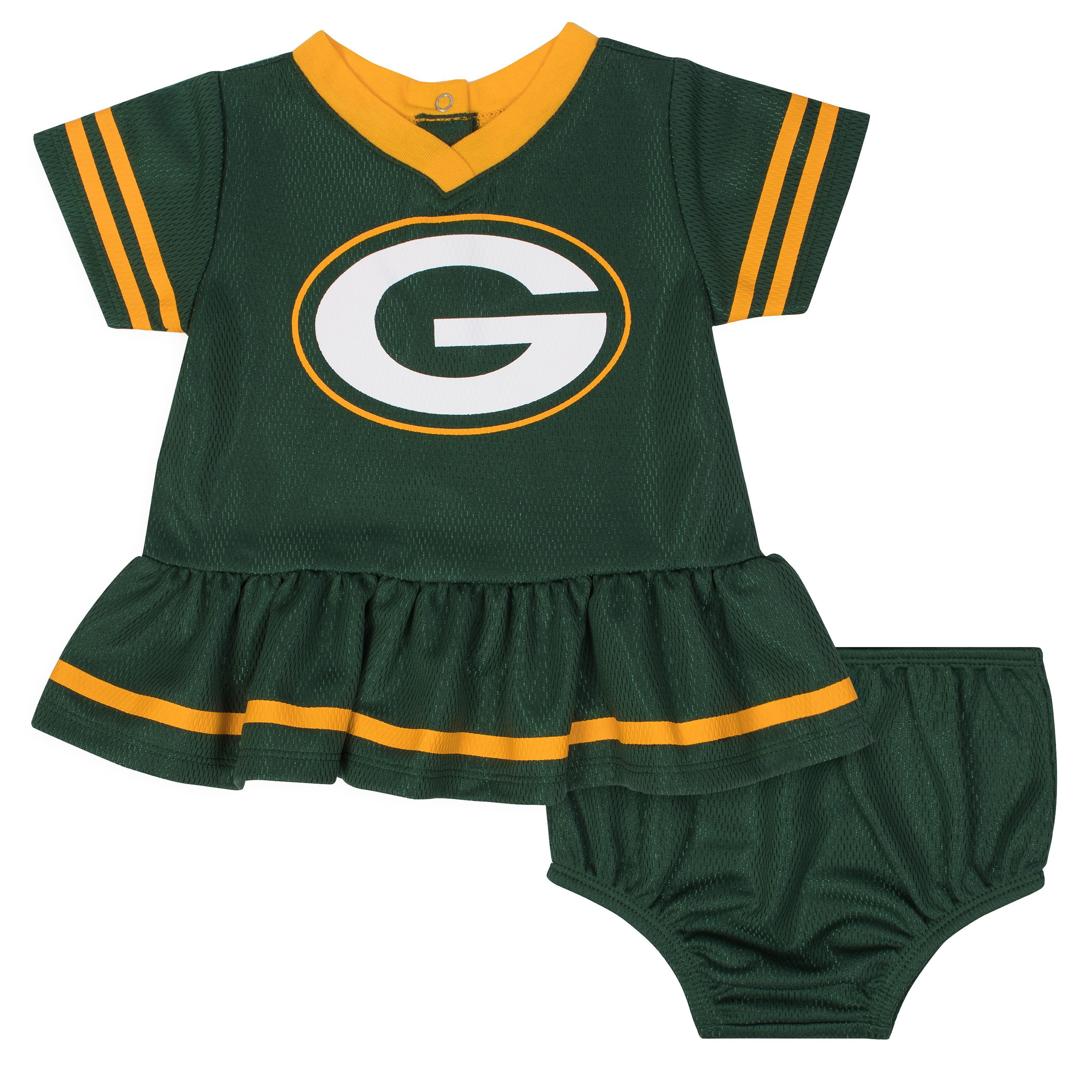 green bay packers baby outfit