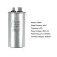 thumbnail image 2 of Uxcell 40uF 450V AC Aluminum Case with Terminal Round CBB65 Run Capacitor, 2 of 5