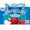 Capri Sun Mountain Cooler Mixed Fruit Juice Box Pouches, 10 ct Box, 6 fl oz Pouches