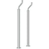 Perrin And Rowe U.6388 Brass Floor Pillar Legs For Tub Fillers - Chrome