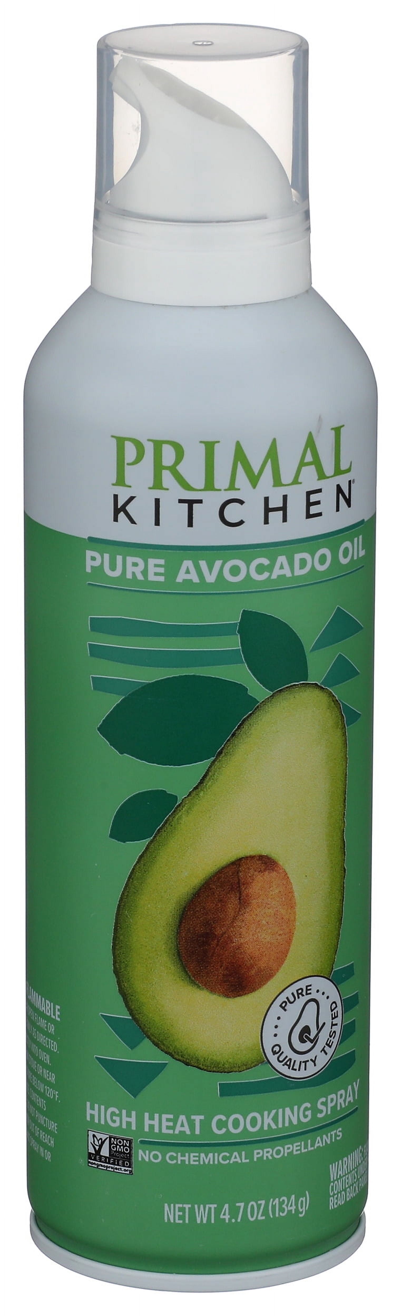 Pack of 6, Primal Kitchen Pure Avocado Oil Cooking Spray, 4.7 oz