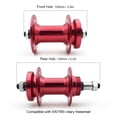 thumbnail image 5 of Labymos Bike Disc Brake MTB Casette Bearing Hub 36H Front Rear Hub Set with Quick Realse Lever Skewers Axle, 5 of 5