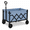 Blue, variant on Foldable Utility Wagon Cart, 220 lb Capacity Lightweight Collapsible Cart with Adjustable Handle for Grocery, Shopping, Garden and Camping