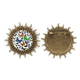 thumbnail image 1 of Vintage alcance de mariposas Pin de gancho de metal vintage con forma de sol Unbranded M, 1 of 3