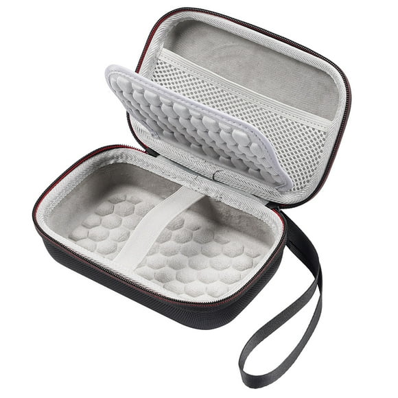 Peggybuy For ANBERNIC RG40 XX V Handheld Game Console Storage Bag Game Accessories (Gray)