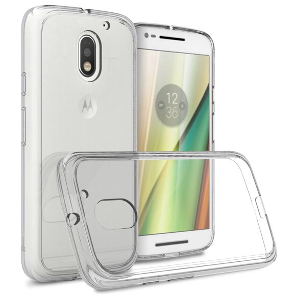 CoverON Motorola Moto E 3rd Generation Case, ClearGuard Series Clear Hard Phone Cover