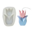 thumbnail image 1 of Techinal 3D Flower Shape Candle Mold Silicone Soap Making Mould Fondant Cake Chocolate Decorating DIY Baking Tools, 1 of 16