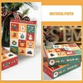 thumbnail image 2 of Christmas Advent Calendar Fillable Countdown Decorations with 12 Mini Bags for Festive Holiday Party Celebrations, 2 of 9