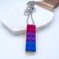 thumbnail image 5 of Bisexual Necklace - Bisexual Pride Necklace for Men Women - Bisexual Jewelry (Bisexual Necklace), 5 of 7