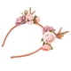 thumbnail image 1 of Diadema De Astas De Reno De Flores De Moda Conde Guirnalda Floral Para Fiesta, Cosplay, Boda, Navidad, Material De PE De Alta , Suave Y Cómodo, 1 of 7