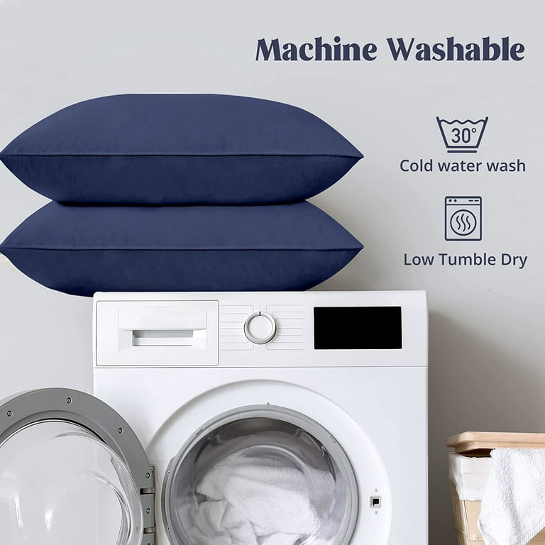 Pillow Inserts Can You Wash Feather Pillows In The Washing Machine