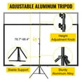 thumbnail image 4 of SKYSHALO 70 inch Tripod Projector Screen with Tripod Stand, DM-ABS-70, 4 of 8
