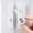 White, variant on 2 Packs Black 180 Degree Barn Door Lock,3 Digit Password Keyless,Mechanical Password Lock,Flip Latch with Combination,Protect Privacy,for Barn Door,Sliding Door,Windows,Cabinets,Garden,Bathroom