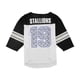 thumbnail image 2 of G-III Sports Boys Stallions #19 Jersey, Blanco, XL, 2 of 2
