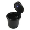 thumbnail image 2 of Unique Bargains Light Car Cylinder Smoke Ashtray  Cup Storage Holder Organizer Black 3.4" x 3.9", 2 of 4