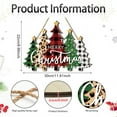 thumbnail image 2 of Festive Squirrel Plaque Grid Pattern Home for Seasonal Cheer | Window and Room for Christmas and Holiday Atmosphere, 2 of 6