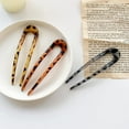 thumbnail image 3 of French Hair Forks Shaped Hairpin Cellulose Acetate Tortoise Shell Hair Fork Sticks 2 Prong Updo Chignon Pin Hair Accessories for Women Girls,3 Packs, 3 of 5