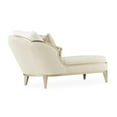 thumbnail image 5 of Michael Amini Villa Cherie Chaise - Pearl/Caramel, 5 of 9