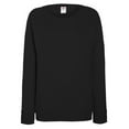 thumbnail image 1 of Fruit OF The Loom Ladies Fitted Lightweight Raglan Sweatshirt (240 GSM), 1 of 2