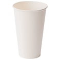 thumbnail image 1 of Vaso térmico de 16 oz de papel PLA con 1000 pz blanco, 1 of 5