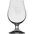 thumbnail image 1 of Nana Of The Bride Samantha Font Wedding Party Themed Etched 13.25oz Iona Beer Glass, 1 of 1