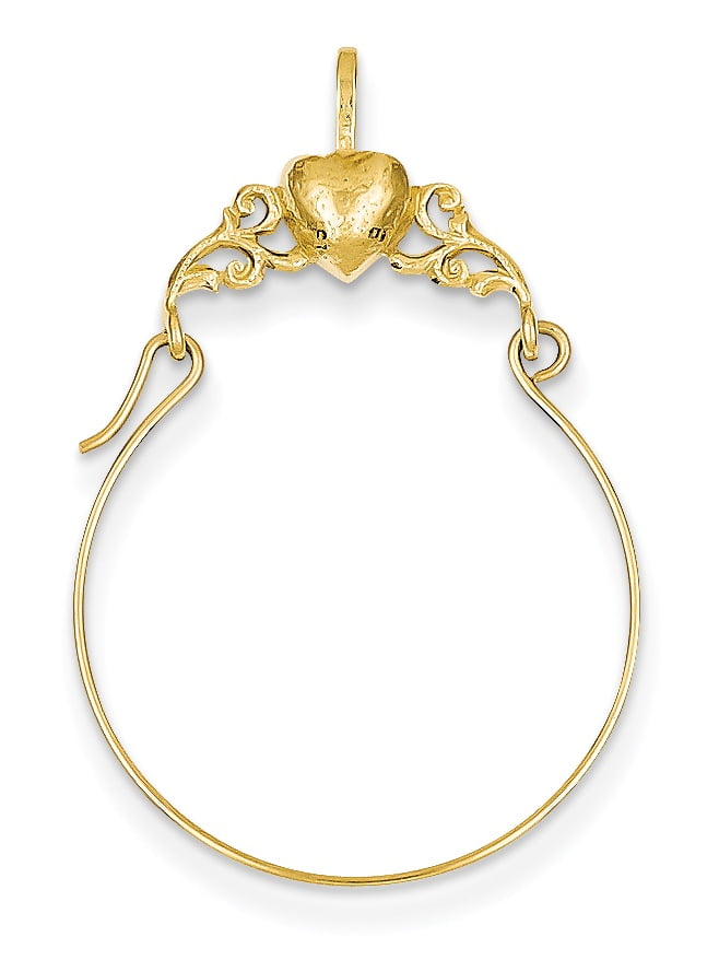 Mia Diamonds 10k Yellow Gold initial F Charm