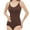 Coffee, variant on Body Shapewear for Women Body-Sculpting High-Waisted Halter Shaper Hips Corset Women Seamless Body Shaper S-3XL