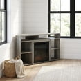 thumbnail image 2 of French Oak Grey TV Stand with Fireplace for Up to 55-Inch Screens, 2 of 6
