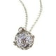 thumbnail image 2 of Collar con colgante de rosa hueca difusora de aceites esenciales, color lila claro Púrpura claro, 2 of 7