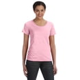 thumbnail image 2 of Anvil 391A Women's Sheer Scoop Neck T-Shirt, 2 of 2