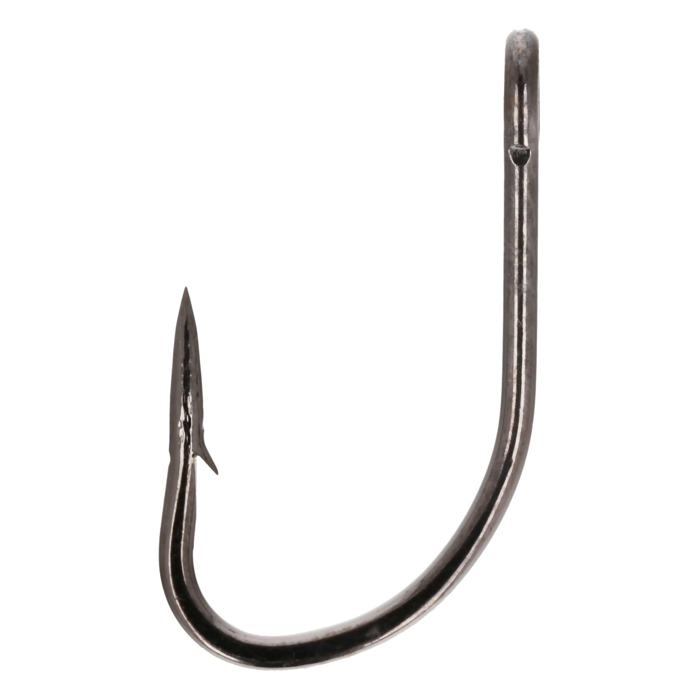 Eagle Claw Lazer Sharp Short Shank Live Bait Hook, Black, Size 2/0, 8 Pack