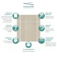 thumbnail image 3 of Transolid Expressions 36" X 60" X 96" 6-Piece Tub/Shower Wall Kit with Extension Kit, Bleached Oak, 3 of 6