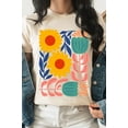 thumbnail image 4 of Boho Abstract Floral Graphic T Shirts, 4 of 11