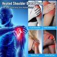 thumbnail image 3 of Pads Electric Shoulder Massager Vibration Massage Support Belt Heated Shoulders, 3 of 4