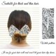 thumbnail image 3 of Diadema Con Estampado Floral Para Mujer, Accesorios Para El Cabello, Anillo Para El Cabello Con Medio Moño Para Salidas Deportivas Diarias, Playas Speravity CE007918-04, 3 of 6