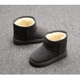thumbnail image 3 of Boys Girls Fur Lined Snow Boots Outdoor Warm Winter Flat Shoes(Toddler/Little Kid), 3 of 6