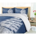 thumbnail image 4 of Ambesonne Abstract Art Duvet Cover Sets, Clouds Ship in Sky, 2-King, Blue White, 4 of 6