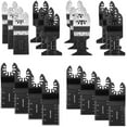 thumbnail image 1 of Paquete de 20 hojas de sierra oscilantes de liberación rápida para herramientas múltiples universales de madera/bimetálicas Herramienta oscilante, 1 of 5