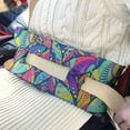 thumbnail image 3 of Mastectomy Travel Pillow Seatbelt Cushion for Car Rides Post-Surgery (Earthy Bohemian), 3 of 7