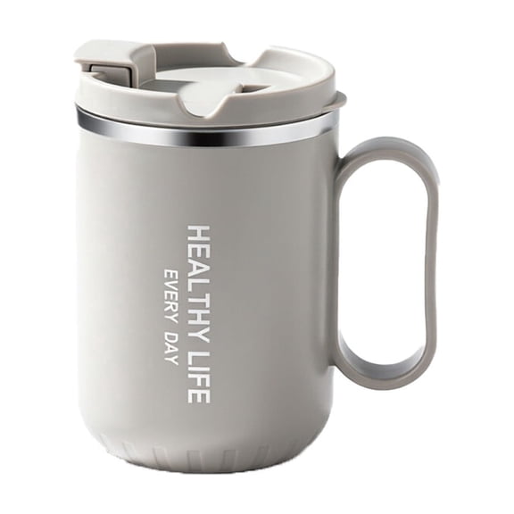 500ml Stainless Steel Mug Insulated Tea Cup With Lid And Handle Insulated Tea Cup With Lid Coffee Mug