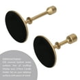 thumbnail image 5 of Better Homes & Gardens Gold Cast Iron Metal Taper Candle Holder, 2-Pack, 5 of 12