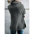 thumbnail image 2 of Sherrylily Fall Winter Women Sweaters Casual Turtleneck Long Sleeve Soft Knitted Pullover, 2 of 5