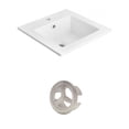 thumbnail image 1 of American Imaginations 35.5-in. W 3H8-in. Ceramic Top Set In White Color AI-20965, 1 of 1