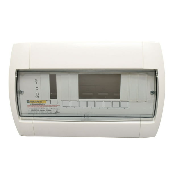 Centro DE Carga Schneider Qox 2+8 Sp 1F 3H Marfil