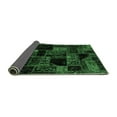 thumbnail image 2 of Ahgly Company Indoor Square Oriental Emerald Green Modern Area Rugs, 3' Square, 2 of 4