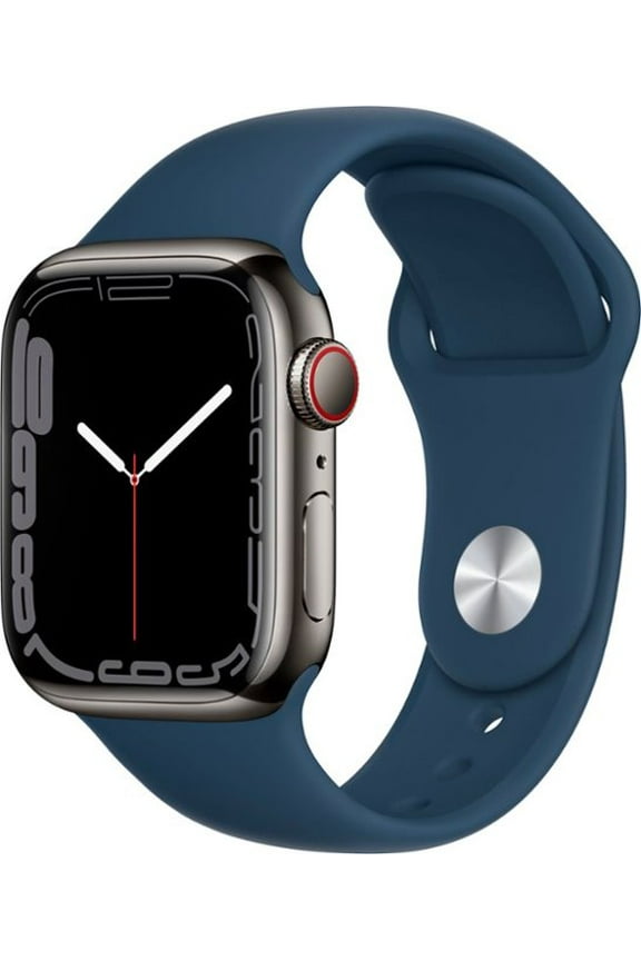 Restored Apple Watch Series 7 45mm (GPS + Cellular) Stainless Steel Case (Refurbished)